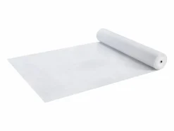 Lámina Protectora para Alfombras SucceBuy, 99 x 3048 cm, Easy Cut Floor Shield, Compatible con Toda una Gama de Materiales para Alfombras Blanco