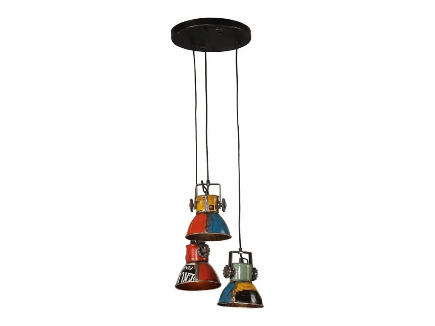 Lámpara colgante de colores 25 W E27 30x30x100 cm ES468998^ Clearance