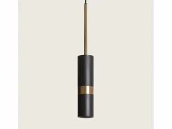 Lámpara Colgante Metal Lumen Negro^Ledkia Sale
