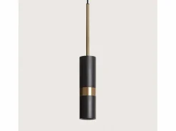 Lámpara Colgante Metal Lumen Negro^Ledkia Sale