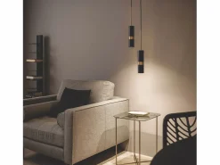 Lámpara Colgante Metal Lumen Negro^Ledkia Sale