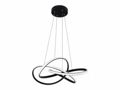 NETTLIFE Lámpara Suspendida|Lámpara colgante Vintage Negra de 5 luces, altura ajustable, casquillo E27, 62 W, estilo industrial retro.