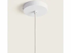 Lámpara Colgante Tela Chulu Rojo Frambuesa^Ledkia Hot