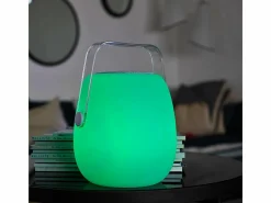 Lumisky Lámpara con altavoz Bluetooth inalámbrico 10W SO PLAY Blanco Discount