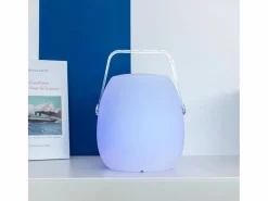 Lumisky Lámpara con altavoz Bluetooth inalámbrico 10W SO PLAY Blanco Discount