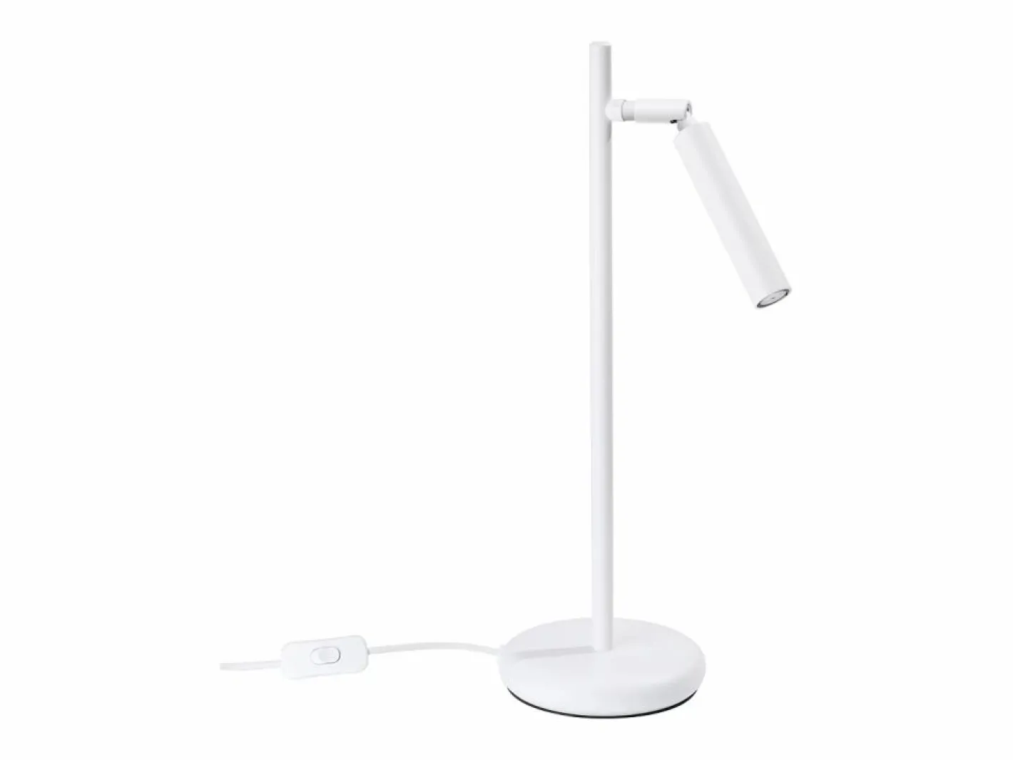 Sollux Lighting Lámpara De Escritorio|Lámpara de escritorio Brill moderno de acero - 1 fuentes luminosas 4000K - L.14 x A.43 cm -