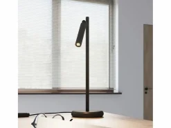 Sollux Lighting Lámpara De Escritorio|Lámpara de escritorio Brill moderno de acero - 1 fuentes luminosas 4000K - L.14 x A.43 cm -