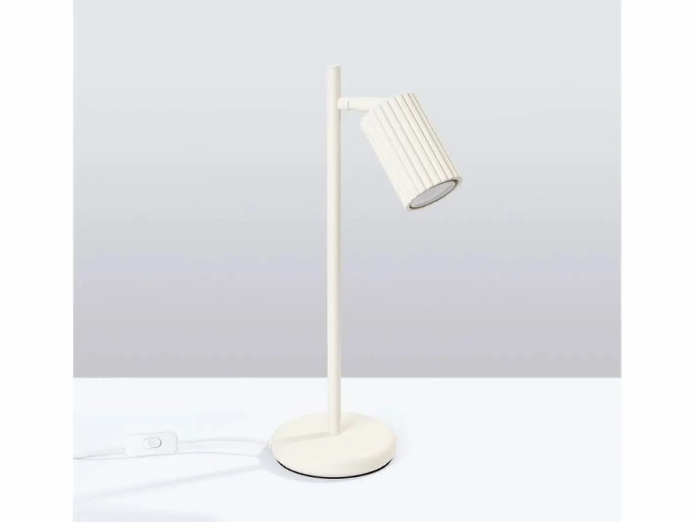 Lámpara de escritorio Gloow minimalista de aluminio - 1 fuentes luminosas 3000K - L.14,5 x A.43 cm -^Sollux Lighting Hot