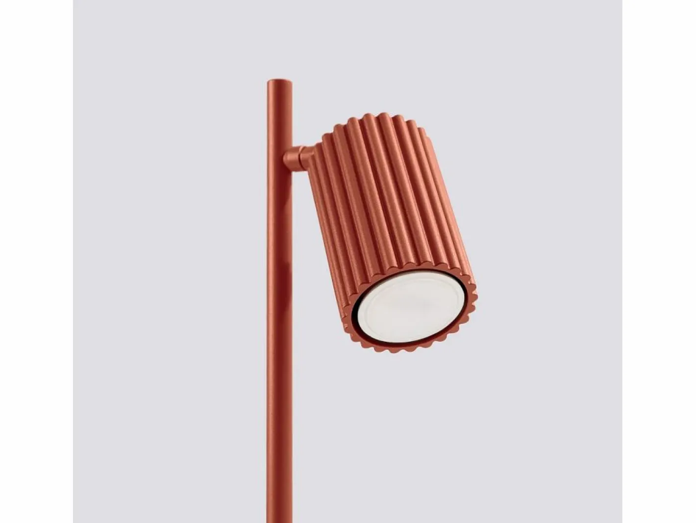 Sollux Lighting Lámpara de escritorio Gloow minimalista de aluminio - 1 fuentes luminosas 3000K - L.14,5 x A.43 cm - ocre Rojo Online