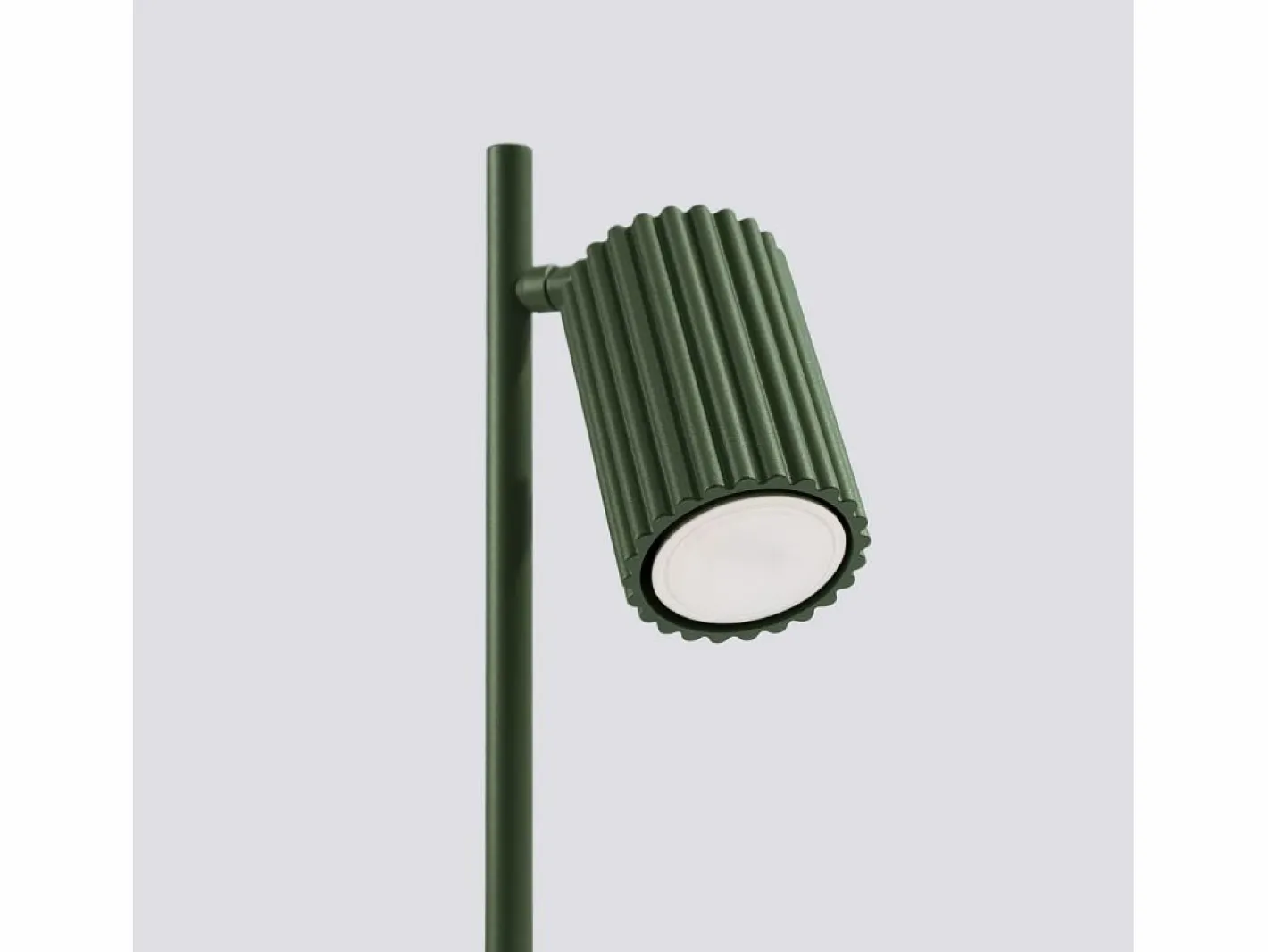 Sollux Lighting Lámpara De Escritorio|Lámpara de escritorio Gloow minimalista de aluminio - 1 fuentes luminosas 3000K - L.14,5 x A.43 cm - oliva