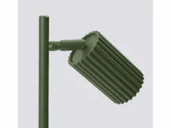 Sollux Lighting Lámpara De Escritorio|Lámpara de escritorio Gloow minimalista de aluminio - 1 fuentes luminosas 4000K - L.14,5 x A.43 cm - oliva