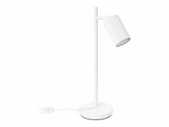 Sollux Lighting Lámpara de escritorio Gloow minimalista de aluminio - 1 fuentes luminosas 3000K - L.14,5 x A.43 cm - Blanco Online