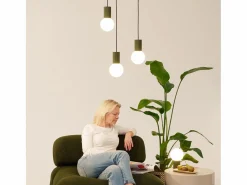 Sollux Lighting Lámpara De Escritorio Halo Moderno De Aluminio/Vidrio - 1 Fuentes Luminosas - L.12 X A.19 Cm - Oliva Verde Outlet