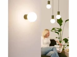 Sollux Lighting Lámpara De Escritorio Halo Moderno De Aluminio/Vidrio - 1 Fuentes Luminosas - L.12 X A.19 Cm - Oliva Verde Outlet