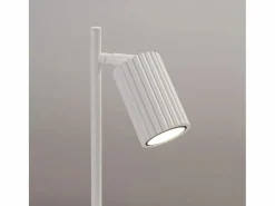 Sollux Lighting Lámpara De Escritorio Karbon Minimalista De Aluminio - 1 Fuentes Luminosas - L.14,5 X A.43 Cm - Blanco Best