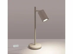 Sollux Lighting Lámpara De Escritorio Karbon Minimalista De Aluminio - 1 Fuentes Luminosas - L.14,5 X A.43 Cm - Pardo Gris Online