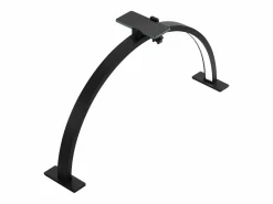 Lámpara de Escritorio, SucceBuy, Lámpara de Escritorio 30 W en Forma de Media Luna con Soporte para Teléfono - Brillo Ajustable Negro Sale