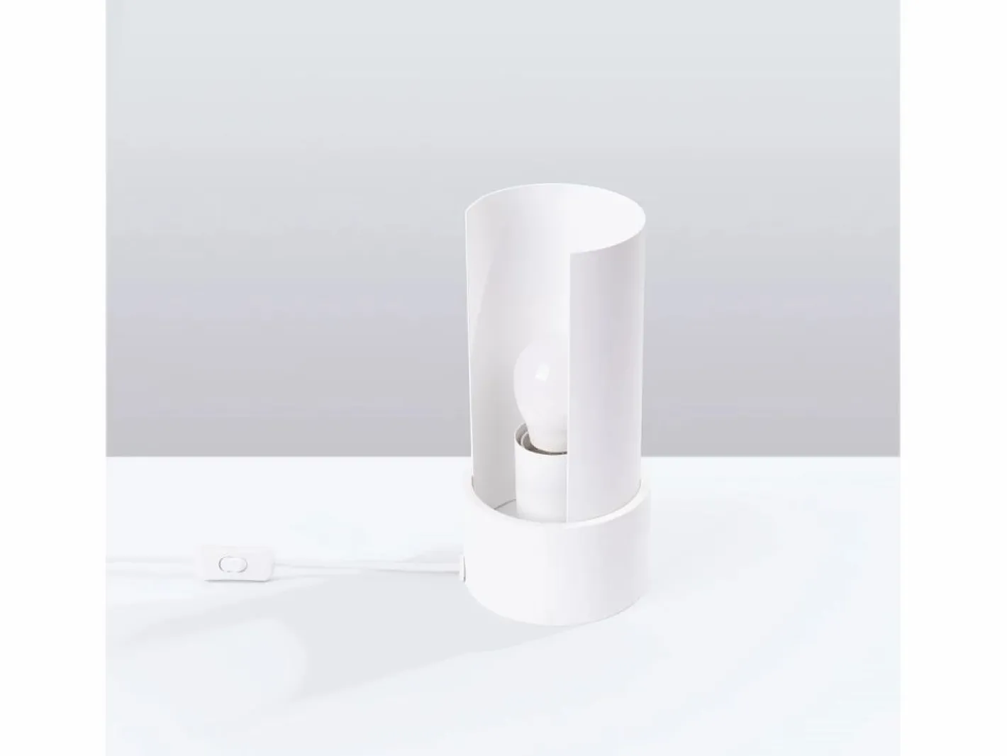 Lámpara de escritorio Torow minimalista de acero - 1 fuentes luminosas 3000K - L.10 x A.21 cm -^Sollux Lighting Discount