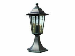 Lámpara de jardín aluminio /negro ES860615 Verde Discount