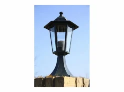 Lámpara de jardín aluminio /negro ES860615 Verde Discount
