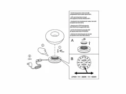 Lámpara De Mesa|Lámpara de mesa Brena - Fabas Luce color coñac - Control táctil LED regulable de 11 W - Vidrio borosilicato cóncavo color coñac