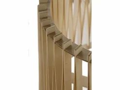 Lámpara de mesa de madera y base metálica^ Best
