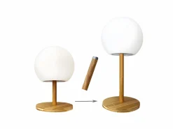 Lumisky Iluminación Exterior|Lámpara de mesa inalámbrica H28CM LUNY