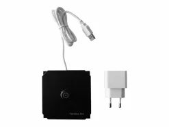Lámpara de mesa LED Poldina Pro con craquelado de hoja de oro rojo, recargable y regulable, con batería de hasta 12 horas Amarillo Clearance