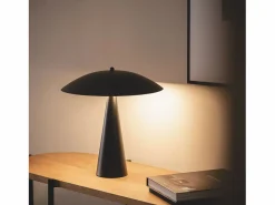 Ledkia Lámpara de Mesa Metal Irmah Beige