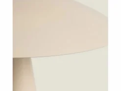 Ledkia Lámpara de Mesa Metal Irmah Beige