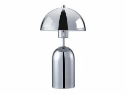 OZAIA Lámpara De Mesa|Lámpara de mesa plateada D.20 x Alt.35,5cm - TANTA