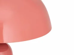 OZAIA Colección Rouge Passion|Lámpara De Mesa|Lámpara de mesa seta de metal, D. 39 x A.52 cm, brillante, LARKIN