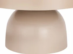 OZAIA Lámpara de mesa tipo seta de metal, D. 31 x Alt. 25 cm, , SIDNEY Beige Best
