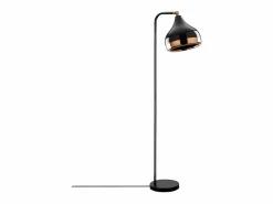 OZAIA Lámpara de metal - lámpara H. 120 cm - y cobre - YILDO Negro