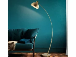 Rendez-Vous Déco Lámpara de metal de color latón - Jersey Dorado Sale