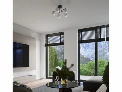 Sollux Lighting Aplique Para Pared|Lámpara de pared Bealy minimalista de acero/vidrio - 1 fuentes luminosas 3000K - L.10 x A.21 cm - /blanco