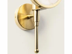Lámpara de Pared de Metal y Cristal Frome^Ledkia New