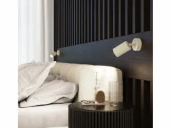 Sollux Lighting Lámpara de pared Gloow minimalista de aluminio - 1 fuentes luminosas 4000K - L.8 x A.8 cm - Beige Online