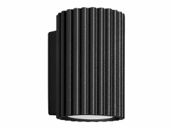 Sollux Lighting Lámpara de pared Gloow minimalista de aluminio - 1 fuentes luminosas 4000K - L.6,5 x A.10 cm - Negro New