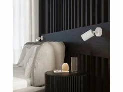Lámpara de pared Gloow minimalista de aluminio - 1 fuentes luminosas 3000K - L.8 x A.8 cm -^Sollux Lighting Outlet