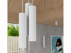 Sollux Lighting Lámpara de pared Gloow minimalista de aluminio - 2 fuentes luminosas 4000K - L.6,5 x A.20 cm - Blanco Sale