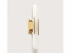 Lámpara de Pared Metal y Mármol Nandra^Ledkia