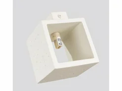 Sollux Lighting Aplique Para Pared|Lámpara de pared Quad industrial de concreto - 1 fuentes luminosas - L.10 x A.10 cm -