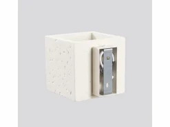 Sollux Lighting Aplique Para Pared|Lámpara de pared Quad industrial de concreto - 1 fuentes luminosas - L.10 x A.10 cm -