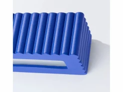 Lámpara de pared Rigata moderno de cerámica - 1 fuentes luminosas - L.34 x A.10 cm - ultramarino^Sollux Lighting Hot