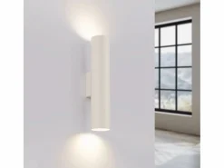 Sollux Lighting Aplique Para Pared|Lámpara de pared Toris desván de acero - 2 fuentes luminosas 4000K - L.6 x A.30 cm -