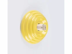 Sollux Lighting Aplique Para Pared|Lámpara de pared Zori minimalista de cerámica/vidrio vidriado - 1 fuentes luminosas - L.12 x A.12 cm -