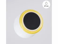 Sollux Lighting Aplique Para Pared|Lámpara de pared Zori minimalista de cerámica/vidrio vidriado - 1 fuentes luminosas - L.12 x A.12 cm -