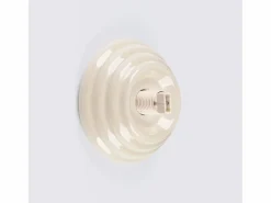 Sollux Lighting Aplique Para Pared|Lámpara de pared Zori minimalista de cerámica/vidrio vidriado - 1 fuentes luminosas - L.12 x A.12 cm -