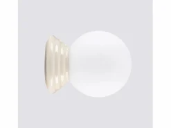 Sollux Lighting Aplique Para Pared|Lámpara de pared Zori minimalista de cerámica/vidrio vidriado - 1 fuentes luminosas - L.12 x A.12 cm -